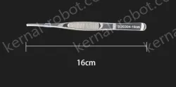 Stainless steel tweezers Straight round head (304 models) 16cm