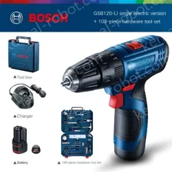 GSB 120 Single Electric Blue 108 Piece Set