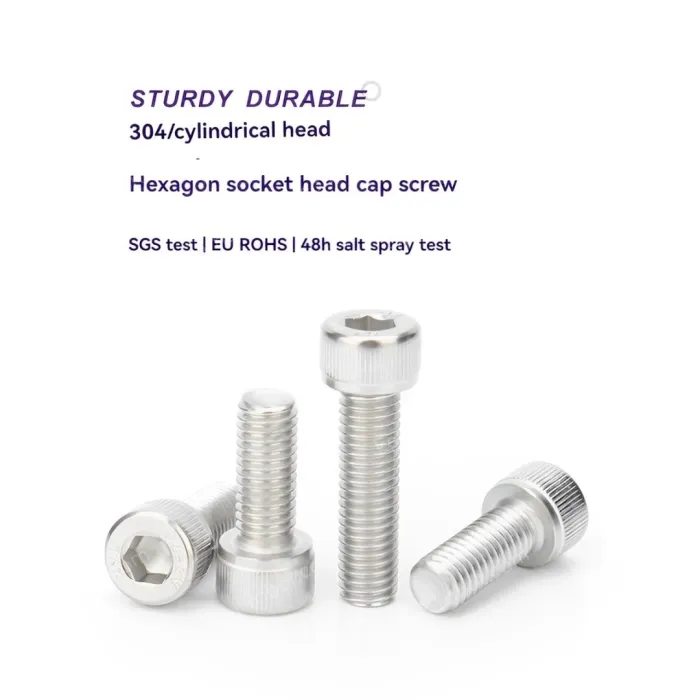 Cylindrical head hexagon socket screws M2*10