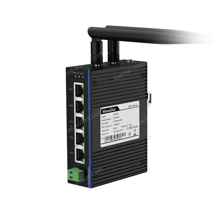 5 Ports Din-Rail Industrial WIFI Wireless Router