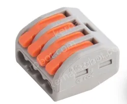 The terminal block is high-power, PCT snap-and-crimp, ULTUV assembly, and the dome is fastened quickly Speed wire connectors
