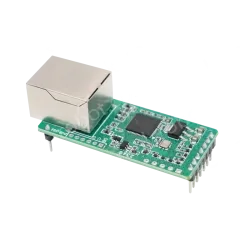 Low-cost serial-to-Ethernet module