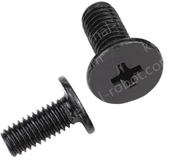 Carbon steel thin head screws M1.2*3*2