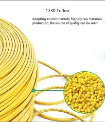 Teflon Wire Cable 26AWG Brown 7 cores