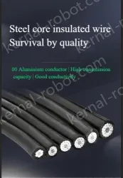 Steel core insulated wire 10KV3.4 thickness
