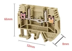 WTL6-1 Terminal Block: Experimental Wire Terminal, Din Rail Terminal, Connector Terminal, Voltage Terminal