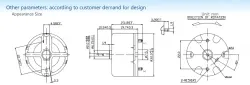 Precious metal-brush motors