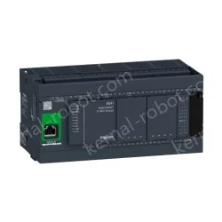 TM241CE40T logic controller, Modicon M241, 40 IO, transistor, PNP, Ethernet